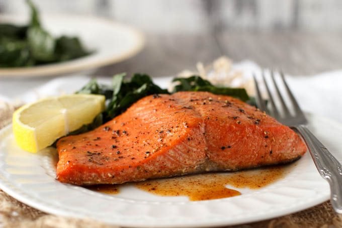 Easy Honey Baked Salmon Recipe Simple Healthy Kitchen
