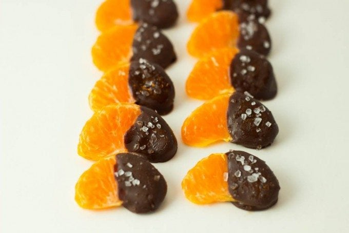 Dark Chocolate Mandarines