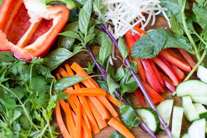 vietnamese salad ingredients