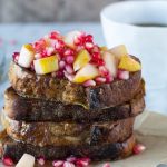 Pear and Pomegranate French Toast