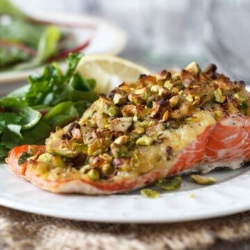 Pistachio Crusted Salmon
