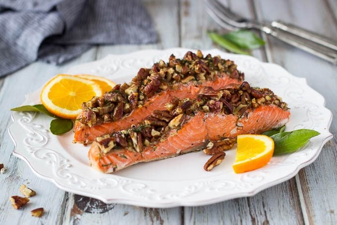 oven-baked-pecan-crusted-salmon featured 3