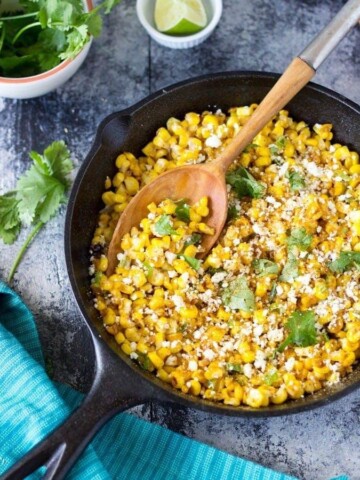 Mexican Street Corn | SimpleHealthyKitchen.com