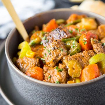 Crockpot Beef Stew # Healthy # stove-top