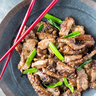 Quick + Easy Mongolian Beef