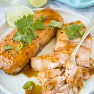 Vietnamese Caramel Salmon ( Instant Pot or Oven Baked)
