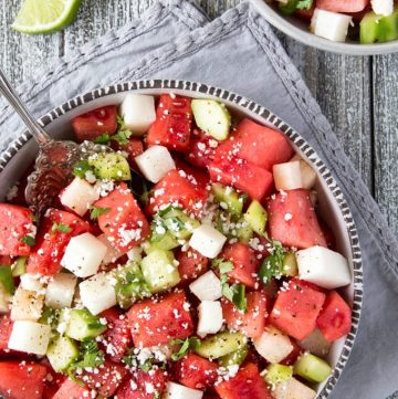 Mexican Watermelon Salad